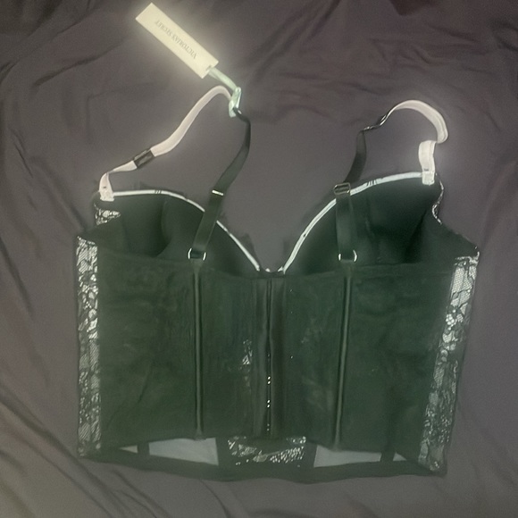 Victoria secret DREAM ANGELS corset 
Lightly-Lined Heritage Ribbon Slot Bra Top - Picture 9 of 17